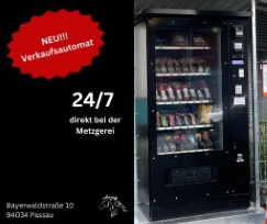Verkaufsautomat fr Pferdefleischprodukte