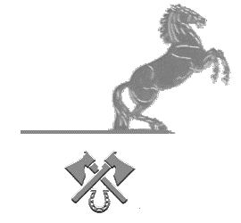 official sign of horse butchers handicraft in 1936